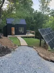 Off-Grid Scandinavian Cabin on 23 acres only 15 Mins from the U of A
