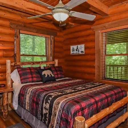 Log Cabin Retreat w/ Hot Tub, Game Room, Fire Pit