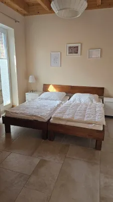 upscale, quiet accommodation with garden and terrace.