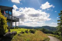 Mountaintop Cabin with Majestic Views - Hot Tub + Game Room + Pet Friendly