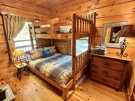 Secluded Cabin on Stocked Trout Stream with Fireplace
