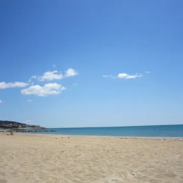 IN THE TYPICAL DISTRICT OF POINTE COURTE IN SETE CITY BETWEEN SEA AND SKY