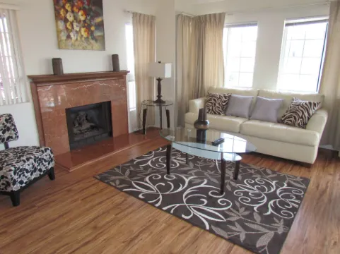 Peach Blossom Across from the Beach