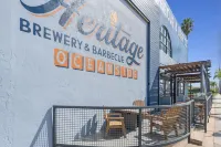 Semi-Private Patio and Outdoor Area - Stylish Coastal Retreat Hotels in Oceanside