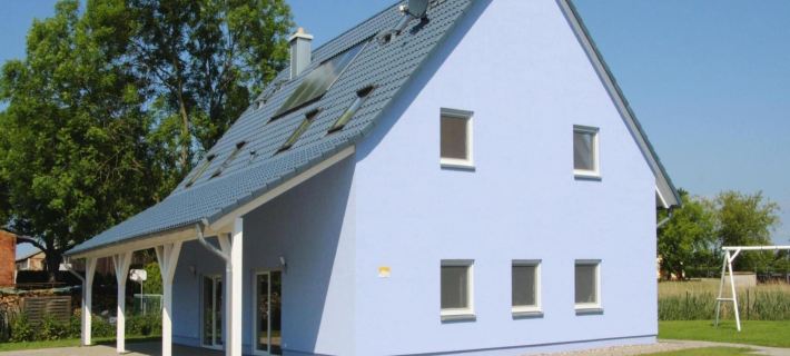 Doppelhaushälfte in Seehausen am Oberuckersee Ξενοδοχεία στην πόλη Uckermark