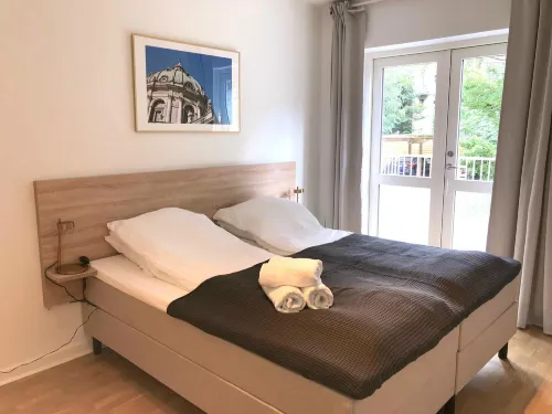 Spacious 1-Br Apartment with a Balcony in Frederiksberg - 202
