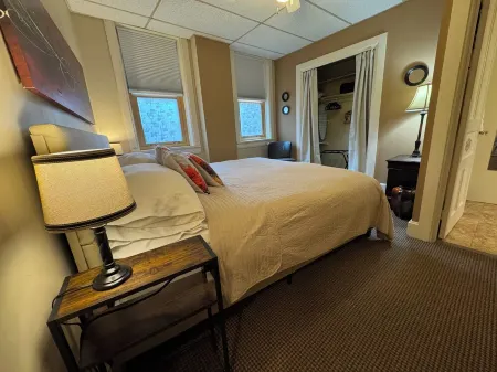 Two Bedroom Apartment Overlooking Main Street with One Designated Parking Spot