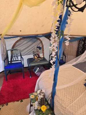Medieval Nights yurts