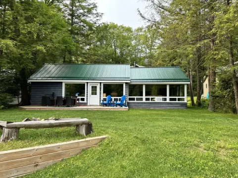 Gali's Waterfront Cottage on Lake Muskoka facing south with western sunset views