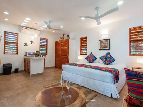 Casita 4 on Best Sandy Beach in Tulum. Snorkels,Kayaks, Paddleboards Included