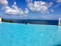 Infinity Pool w Ocean Views-CrashBoat Beach-Surfing-Snorkeling-Diving-Paradise