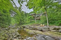 Beautiful Jay Peak Home Near Creek and Waterfalls! - Badekar