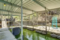 Dock, Boat Slip & View: Lakefront Tan-Tar-a Home! - Spa