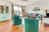 Oak Island Condo w/ Ocean View: Steps to Beach! Hotels in Oak Island