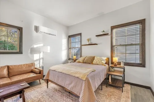 Cozy studio located STEPS from the UofA campus and nestled in secluded woods!