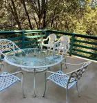 Cozy up in Our Cabin. We Have Starlink and a Wood Stove!