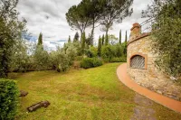 Melachecca tuscan chianti villa private park 2 apt love views