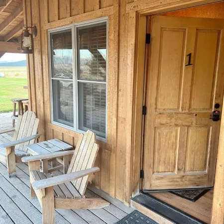 Cozy cabin #1 & AC, WiFi in Almo ID by City of Rocks National Park
