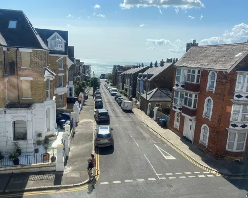 Pet Friendly, Top Floor Apt w/ Sea View, Sleeps 5 Hotels in Ramsgate