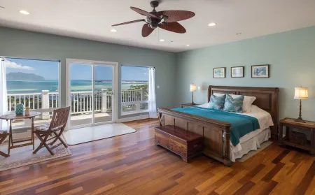Private Hilltop Retreat, Spectacular View, Minutes to Kailua Beaches! Отели в г. Кано
