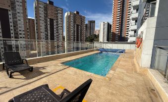 2506 - Vista a la montaña Piscina y Gym