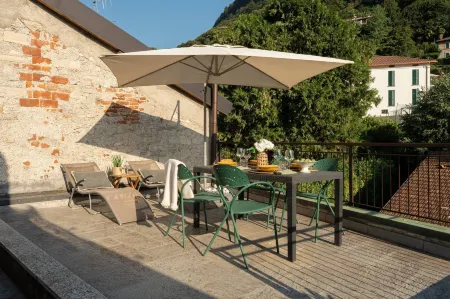 Terrace Over Torno - by MyHomeInComo