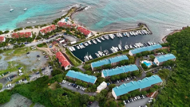 NEW LISTING!!! Renovated Charming Studio Retreat with Stunning Caribbean Views