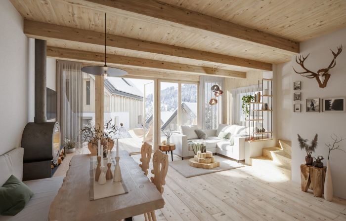 Romantic Alpine Chalet for Two