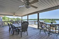 House w/ Dock + Slide Situated on Lake Sinclair! - 3-Star