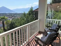 Villa Dora below