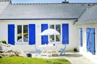 Fisherman's House in Brittany by the Sea