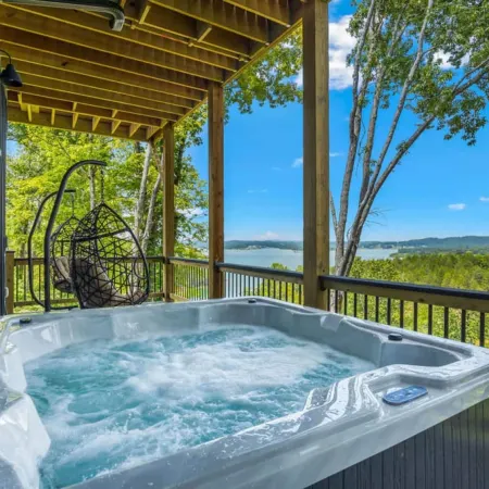 Luxury Cabin Lake Views EV Charger Game Room