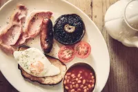 The Black Boy Inn - breakfast
