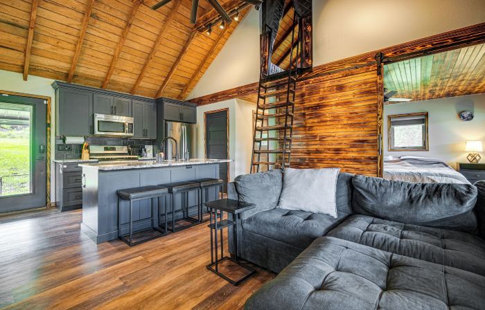 Private Boat Dock on Grand Lake! Modern Cabin
