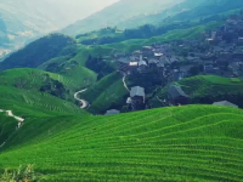 龍脊梯田遠近之間民宿（平安寨） 竜勝のホテル