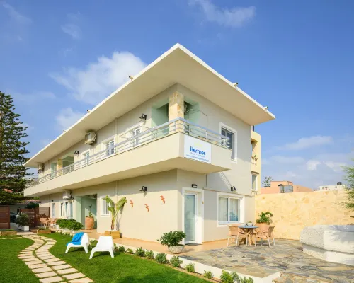 Hermes Beach Front Hotels in Stalos