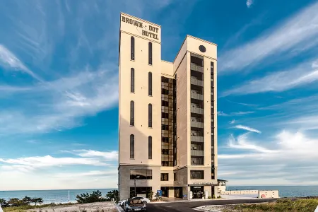 Jeongja Beach Brown Dot