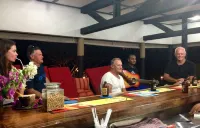 Funky Fish Beach & Surf Resort - bar