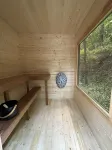 Creek-side retreat in the woods, perfect for families seeking quality time