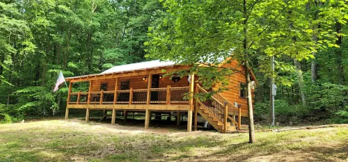 Secluded East TN Log Cabin