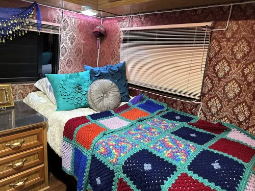 Gypsy Camper on Ischua Creek @ Campground Adventures