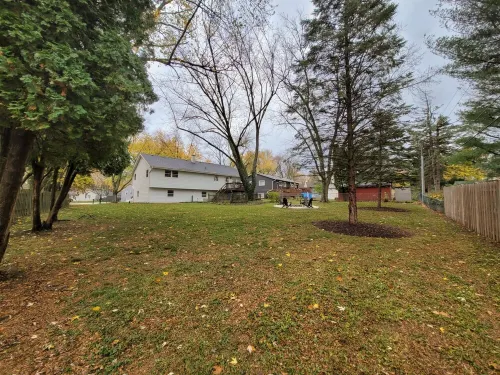 Spacious open concept home w/ game room + firepit