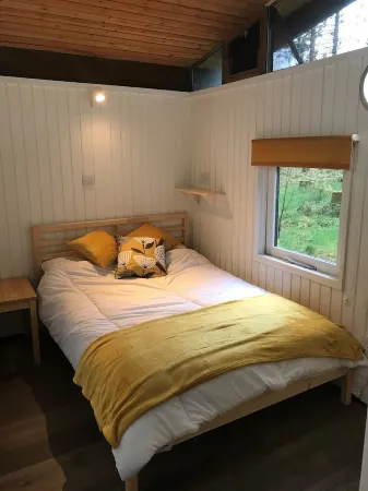 Authentic log cabin in a lovely forest location close to stunning Loch Awe