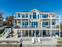 Oceanfront Luxury! 2 Primary Suites - Secluded Beach - Tpc & St. Augustine!