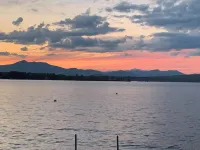 Lakefront home on Ossipee Lake with dock and gorgeous views