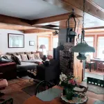 Toddy's camp on the pond