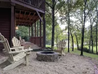 The Bear Lodge-Fire pit-Fireplace