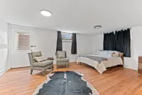 Newly remodeled property near the creek and downtown! Hotels near Chris' Campground