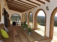 Large Andalucian villa with pool, stunning views and privacy