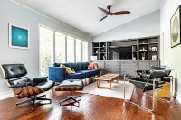 Pool Paradise: Mid Mod Lux Oasis in Quiet Central Location - Pet Friendly!